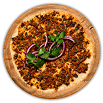 Spicy Mince Pizza 
